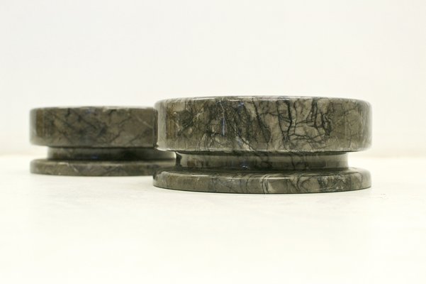 Mangiarotti Ashtrays in Marble from Knoll Inc. / Knoll International, 1967, Set of 2-PM-1821836