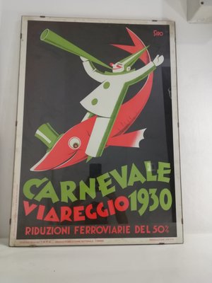 Manifesto Carnevale di Viareggio Poster by Siro a.p.e. Florence, Italy, 1930-HNE-1336342