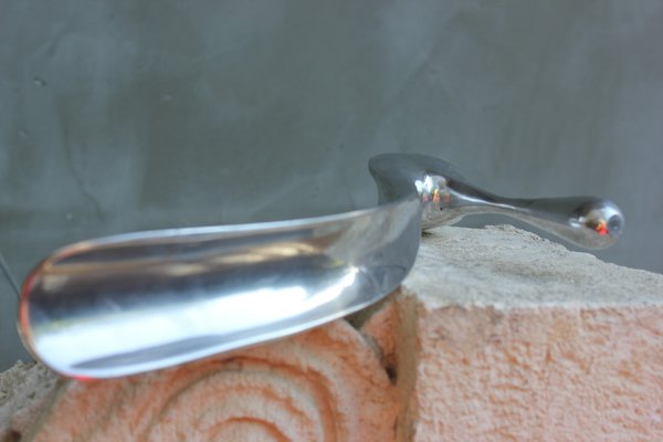 Manolo Blahnik Shoe Horn in Cast Aluminum, 2000s-UWJ-1768514