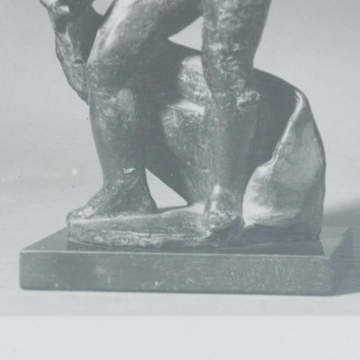 Manolo Hugué, Sculpture, 1960, Archive Photograph Print, Framed-WM-1395395