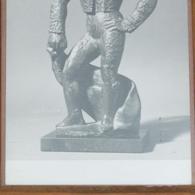 Manolo Hugué, Sculpture, 1960, Archive Photograph Print, Framed-WM-1395395