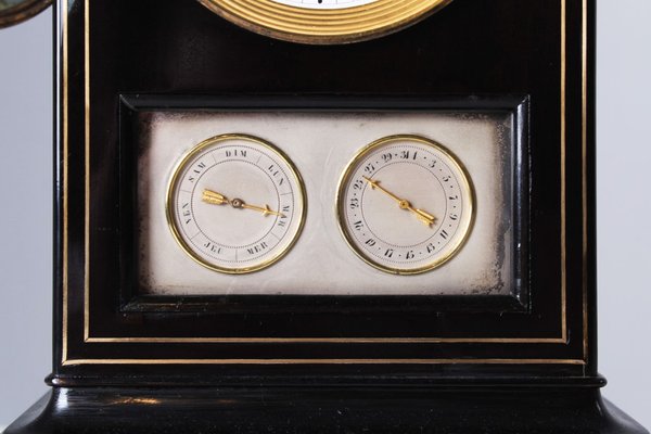 Mantel Clock with Calendar, 1850s-ZLE-1417235