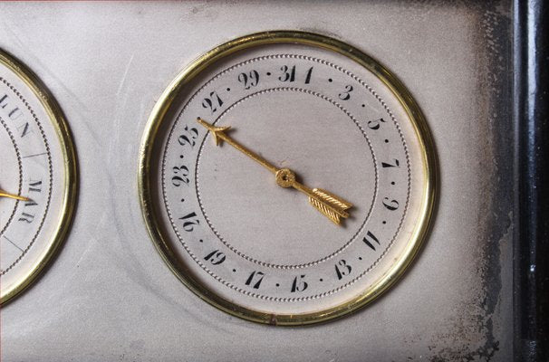 Mantel Clock with Calendar, 1850s-ZLE-1417235