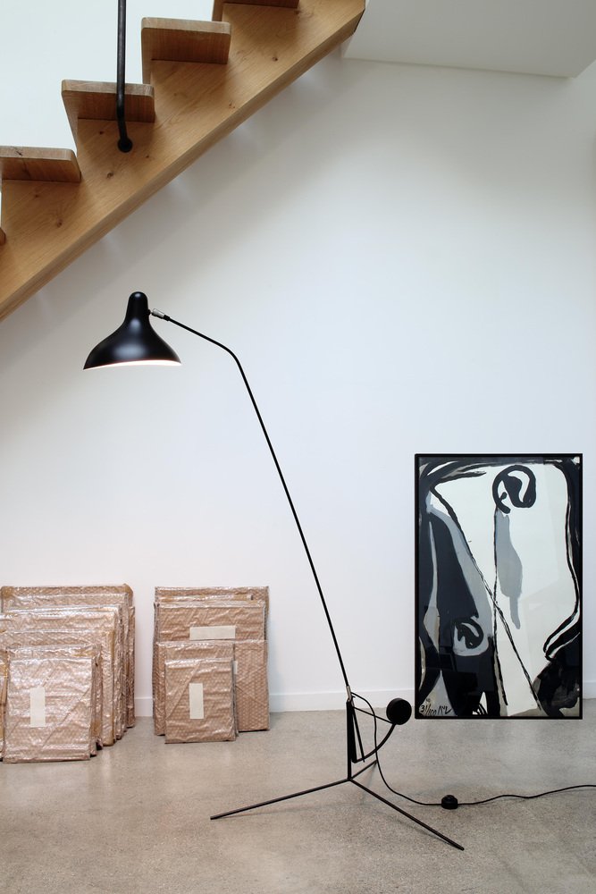 Mantis Bs1 Large Floor Lamp by Bernard Schottlander