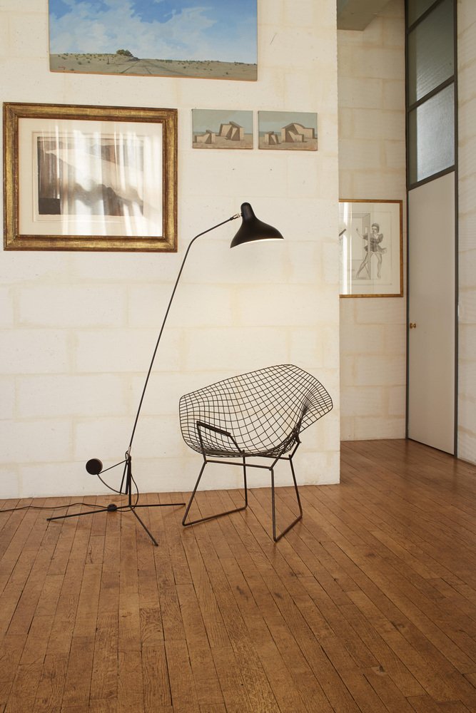 Mantis Bs1 Large Floor Lamp by Bernard Schottlander