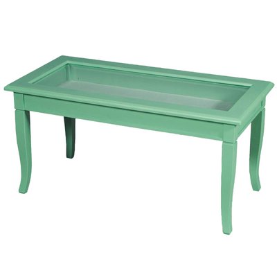 Maple & Glass Coffee Table, 1960s-NJV-567991