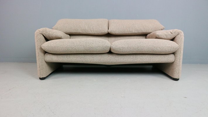 Maralunga 2-Seater Sofa by Vico Magistretti for Cassina, 1970-DT-2026214