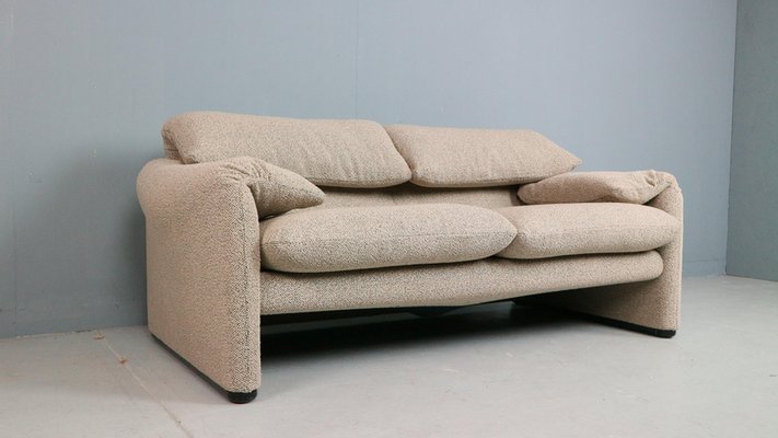 Maralunga 2-Seater Sofa by Vico Magistretti for Cassina, 1970-DT-2026214