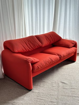 Maralunga 2-Seater Sofa by Vico Magistretti for Cassina, 1980s-GQD-2040572