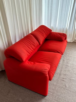 Maralunga 2-Seater Sofa by Vico Magistretti for Cassina, 1980s-GQD-2040572