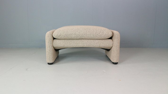 Maralunga Footstool attributed to Vico Magistretti for Cassina, 1970-DT-2026101