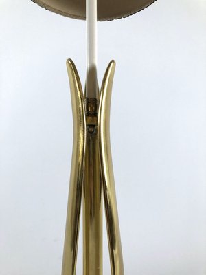 Marble and Brass Table Lamp, 1950s-OT-830460