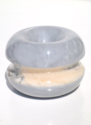 Marble Ashtray Set by Massimo Vignelli for Casigliani, 1970s, Set of 3-KGD-941043