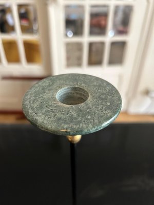 Marble Candlestick by Christian de Beaumont, 1980s-AVC-1744349