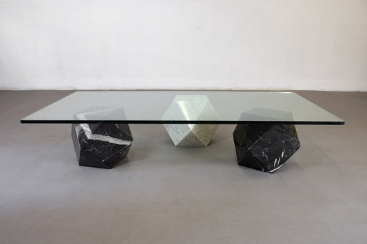 Marble Coffee Table by Massimo Vignelli