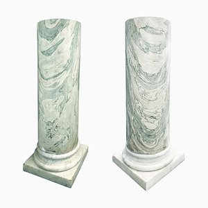 Marble Columns, Italy, Late 19th Century, Set of 2-ZCI-1378899