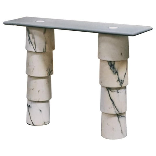 Marble Console Table by Samuel Brianza