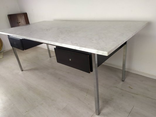 Marble Desk attributed to Florence Knoll Bassett for Knoll Inc. / Knoll International-EAD-1060341