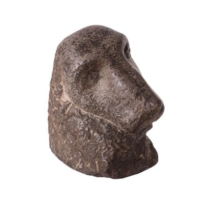 Marble Dog Head Sculpture-VMM-933498