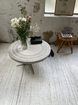 Marble Mosaic Coffee Table by Heinz Lilienthal-LCU-991848