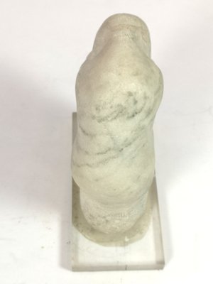 Marble Ophelia Sculpture on Acrylic Base by Maria Osvath, 1970s-UWE-975811