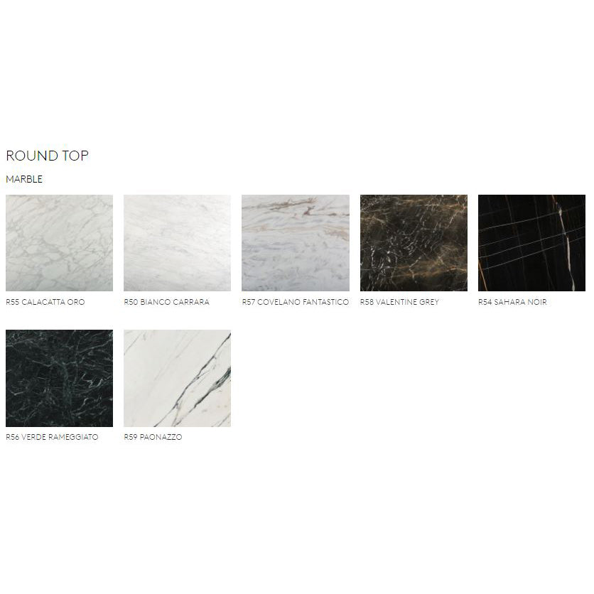 MATERIC - Round dining table with Lazy Susan (Dimension - Ø 1600 x H. 743 mm / Base - Natural Ash (W72))