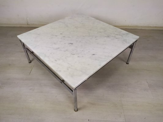 Marble Square Coffee Table, 1970s-EAD-1383326