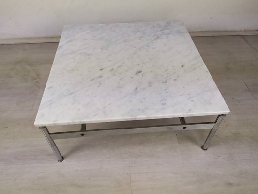 Marble Square Coffee Table, 1970s-EAD-1383326