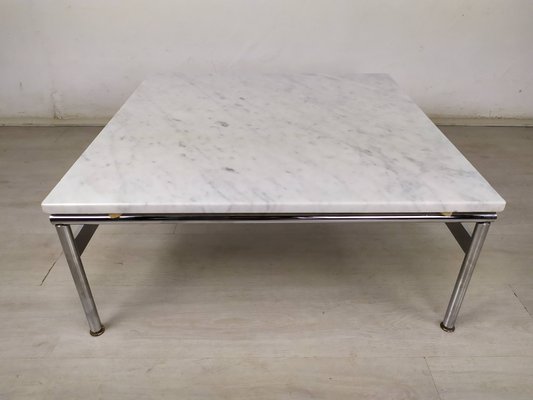 Marble Square Coffee Table, 1970s-EAD-1383326