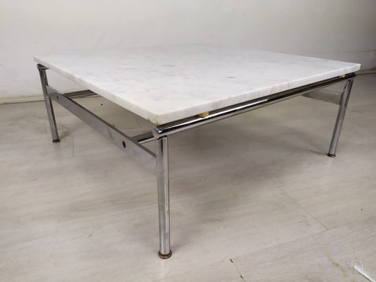 Marble Square Coffee Table, 1970s-EAD-1383326