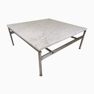 Marble Square Coffee Table, 1970s-EAD-1383326