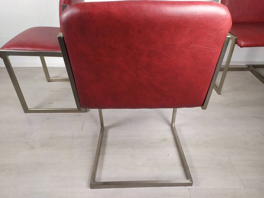 Marble Table and 6 Chairs, Set of 7-EAD-964450