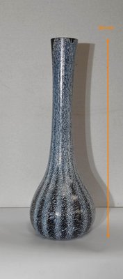 Marbled Glass Vase in the Style of Cristallerie Clichy, 1930s-RVK-1421748