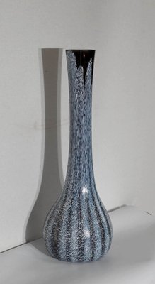 Marbled Glass Vase in the Style of Cristallerie Clichy, 1930s-RVK-1421748