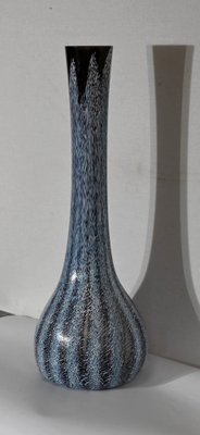 Marbled Glass Vase in the Style of Cristallerie Clichy, 1930s-RVK-1421748