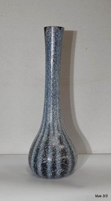 Marbled Glass Vase in the Style of Cristallerie Clichy, 1930s-RVK-1421748