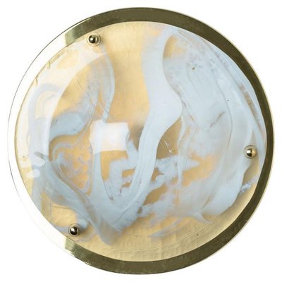 Marbled Glass Wall Light attributed to Hillebrand, Austria, 1960s-VDW-1813980