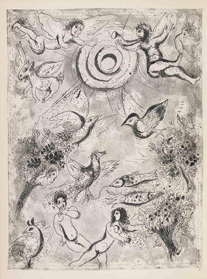 Marc Chagall, Adam and Eve, Héliogravure, 1960-ZCI-2032752