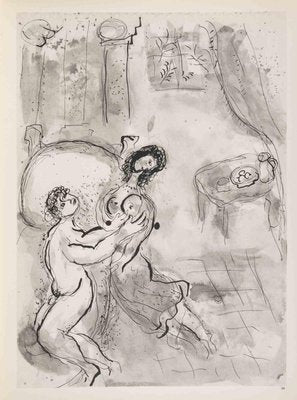 Marc Chagall, Amon's Pain, Photogravure, 1960-ZCI-2035148