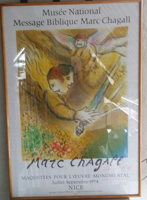 Marc Chagall, Angel of Judgment, 1974, Lithographic Poster-KHH-1202502