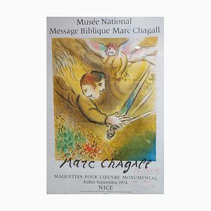 Marc Chagall, Angel of Judgment, 1974, Lithographic Poster-KHH-1202502