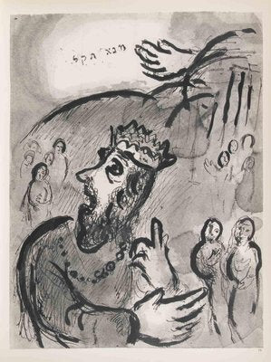 Marc Chagall, Balthasar and the Mystery of the Writing, Photogravure, 1960-ZCI-2035146