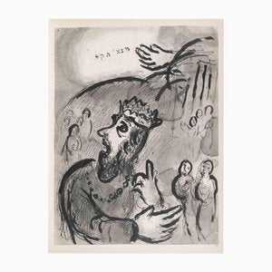 Marc Chagall, Balthasar and the Mystery of the Writing, Photogravure, 1960-ZCI-2035146