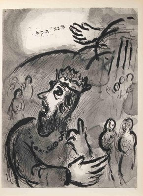 Marc Chagall, Balthassar and the Mystery of the Writing.., 1960, Photographic Paper-ZCI-2018737