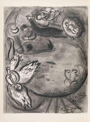 Marc Chagall, Elkana and Anne, Photogravure, 1960-ZCI-2035156