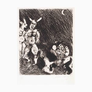 Marc Chagall, Le Satyre et le Passant, Etching, 1927-30-ZCI-2025161