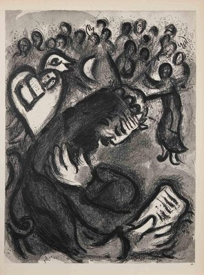 Marc Chagall, Moses Recites the Commandments, 1960-ZCI-2018742