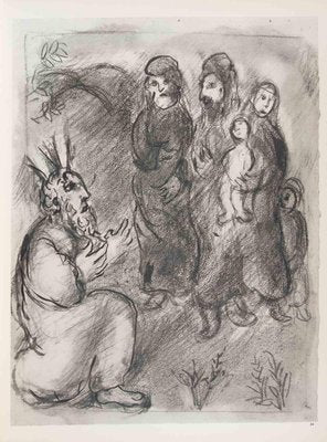 Marc Chagall, Moses Saves Sephora, Héliogravure, 1960-ZCI-2032737