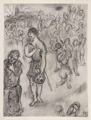 Marc Chagall, Phllétas' Lesson, Photogravure, 1960-ZCI-2035155