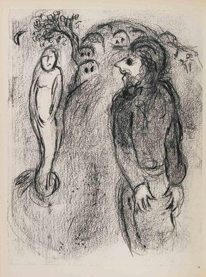 Marc Chagall, Sarah and the Angels, Héliogravure, 1960-ZCI-2032728